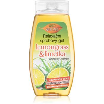 Bione Cosmetics Lemongrass & Limetka gel de dus relaxant pentru femei 260 ml