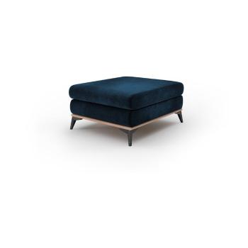 Puf cu tapițerie de catifea Windsor & Co Sofas Astre, albastru