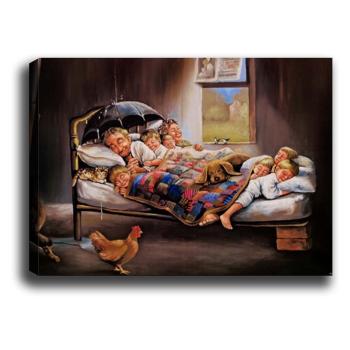 Tablou Tablo Center Happy Family, 70 x 50 cm