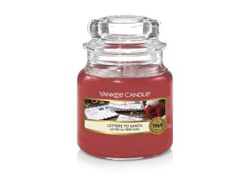 Yankee Candle Lumânare aromată Classic mica Letters to Santa 104 g