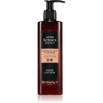 Avon Senses Essence Geranium Leaf & Orange Lapte pentru maini 250 ml