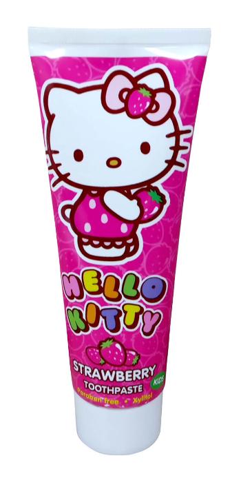 VitalCare Pasta de dinti - gel cu aroma de capsuni-Hello Kitty 75 ml