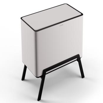 Klarstein Yuma, coș de gunoi, 40 l, inclusiv compostor, cu picioare, filtru de mirosuri