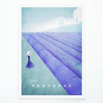 Poster Travelposter Provence, A3