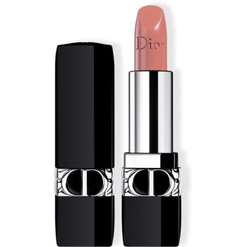 DIOR Rouge Dior ruj cu persistenta indelungata reincarcabil culoare 219 Rose Montaigne Satin 3.5 g