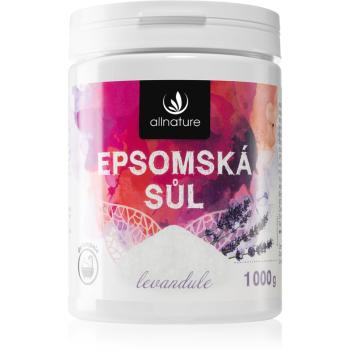 Allnature Epsomská sůl Lavender saruri de baie 1000 g