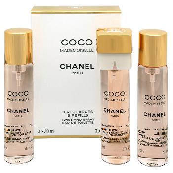 Chanel Coco Mademoiselle - EDT umplere (3 x 20 ml) 60 ml