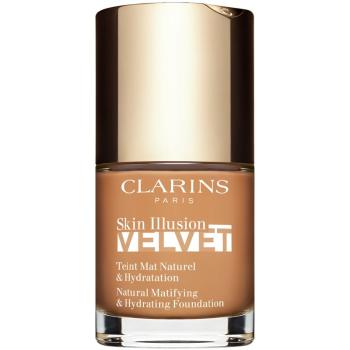 Clarins Skin Illusion Velvet machiaj lichid cu un finisaj mat cu efect de nutritiv culoare 113C 30 ml