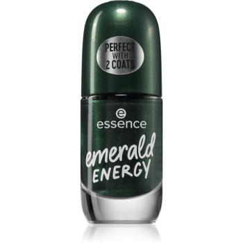 essence Gel Nail Colour lac de unghii culoare 73 emerald Energy 8 ml