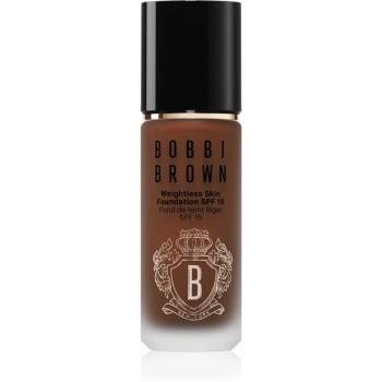 Bobbi Brown Weightless Skin Foundation SPF 15 machiaj persistent cu efect de hidratare culoare Espresso 30 ml