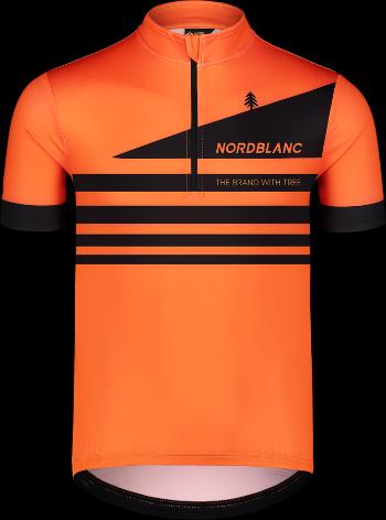 Ciclism masculin jersey Nordblanc Pierdut portocaliu NBSMF7432_SOO