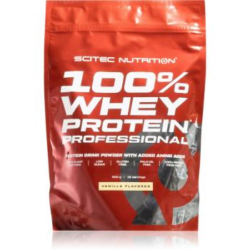 Scitec Nutrition 100% Whey Protein Professional proteine din zer cu enzime digestive aroma Vanilla 500 g