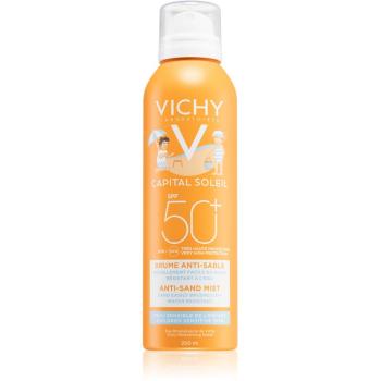 Vichy Capital Soleil spray cu protecție solară anti-nisip pentru copii SPF 50+ 200 ml