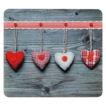 Protecție din sticlă temperată pentru peretele de lângă aragaz 50x56 cm Hearts – Wenko