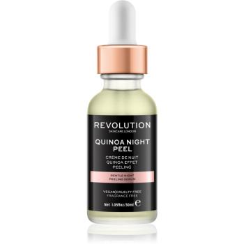 Revolution Skincare Quinoa Night Peel serum cu textură de peeling pentru noapte 30 ml