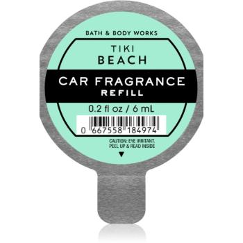 Bath & Body Works Tiki Beach parfum pentru masina rezervă 6 ml