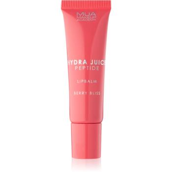 MUA Makeup Academy Hydra-Juice Peptide Balsam de buze hidratant pentru stralucire parfum Berry Bliss (Strawberry) 10 ml