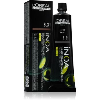 L’Oréal Professionnel Inoa Culoare permanenta pentru par fără amoniac culoare 8.31 60 ml