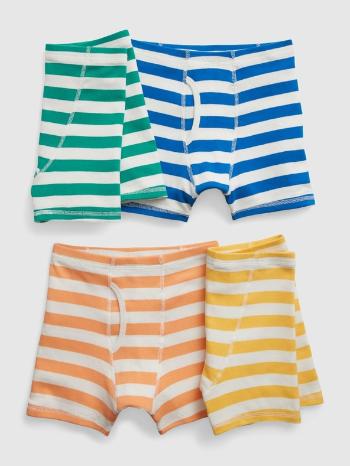 GAP Boxerki 4 buc pentru copii Portocaliu