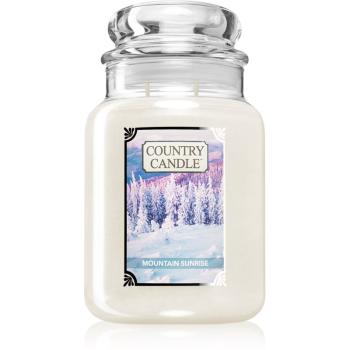 Country Candle Mountain Sunrise lumânare parfumată 652 g