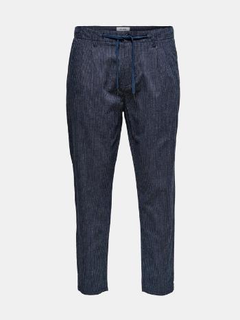 ONLY & SONS Chino Pantaloni Albastru