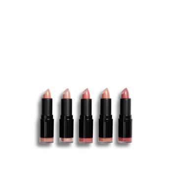 Revolution PRO Set de rujuri Blushed Nudes (Lipstick Collection) 5 x 3,2 g