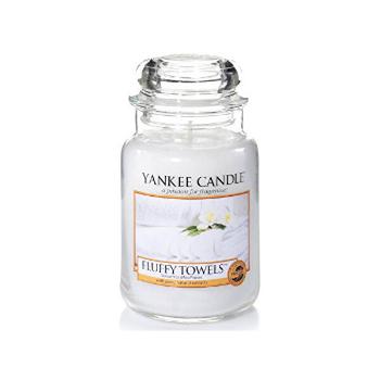 Yankee Candle Lumânare aromatică Classic Fluffy Towels 623 g