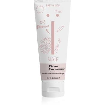 Naif Baby & Kids Diaper Cream crema protectoare pentru nou-nascuti si copii fără parfum 75 ml