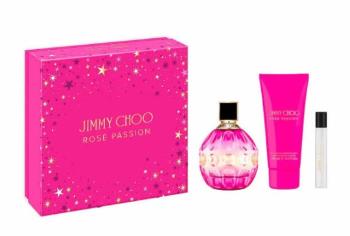 Jimmy Choo Rose Passion - EDP 100 ml + loțiune de corp 100 ml + EDP 10 ml