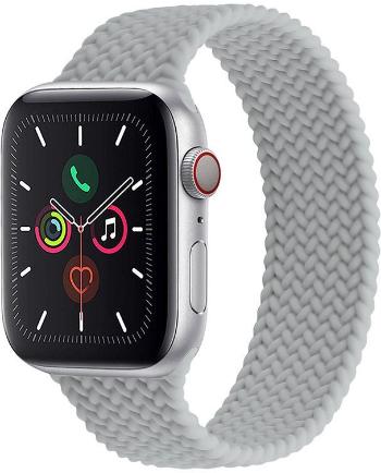 4wrist Curea elastică din silicon pentru Apple Watch 38/40/41 mm - Grey