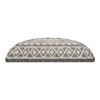 Covorașe pentru scări gri în set de 16 bucăți 65x20 cm Cottage Warmth - Vitaus