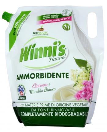 Winni´s Amorbidente Ecoformato Eliotropio e Muschio Bianco Aromă cu aromă de heliotrop și alb muscat - 1470 ml