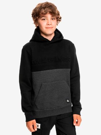 Quiksilver Emboss Hood Youth Hanorac pentru copii Negru