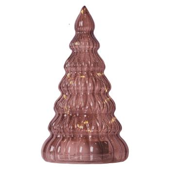 Decorațiune luminoasă burgundy ø 13 cm Lucy – Sirius