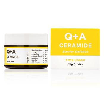 Q+A Cremă protectoare pentru piele cu ceramidă Ceramide (Face Cream) 50 g