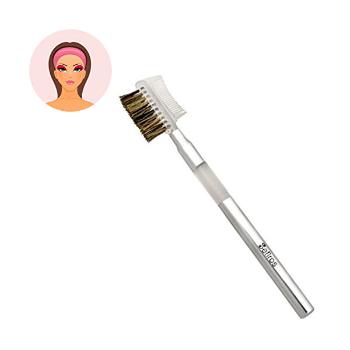 Sefiros Pensulă pentru gene și  sprâncene Silver (Eyelash Brush With Comb)