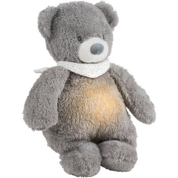 NATTOU Sleepy Bear Grey jucărie de adormit cu senzor de plâns 0 m+ 1 buc