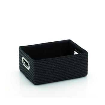 Organizator pentru baie Kela Rimossa, 31 x 23 cm, negru