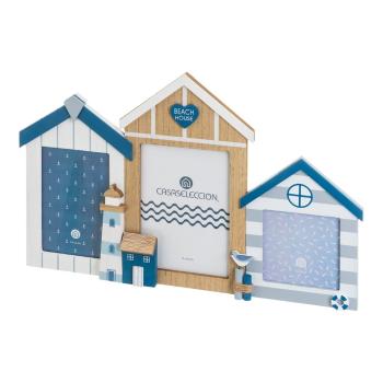 Ramă foto de suspendat din sticlă 43x27 cm Houses – Casa Selección