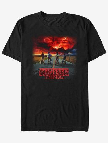 ZOOT.Fan Netflix Kde to začalo Stranger Things Tricou Negru