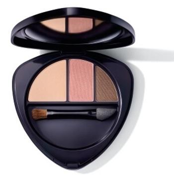 Dr. Hauschka Paletă cu farduri de ochi Eyeshadow Trio 04 Sunstone 4,4 g