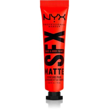 NYX Professional Makeup Limited Edition Halloween 2022 SFX Paints farduri cremoase pentru fata si corp culoare 02 Fired Up 15 ml