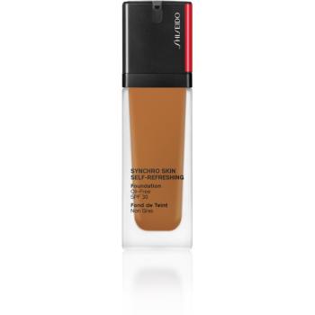 Shiseido Synchro Skin Self-Refreshing Foundation machiaj persistent SPF 30 culoare 440 Amber 30 ml
