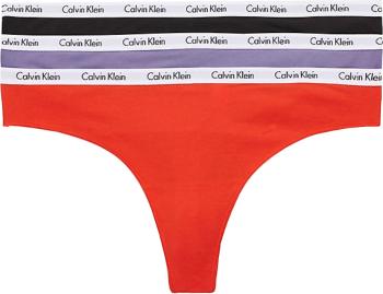 Calvin Klein 3 PACK - tanga pentru femei PLUS SIZE QD3800E-1CX XL