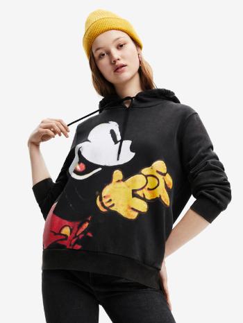 Desigual Mickey Vintage Hanorac Negru