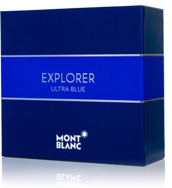 Mont Blanc Explorer Ultra Blue - EDP 60 ml + gel de duș 100 ml