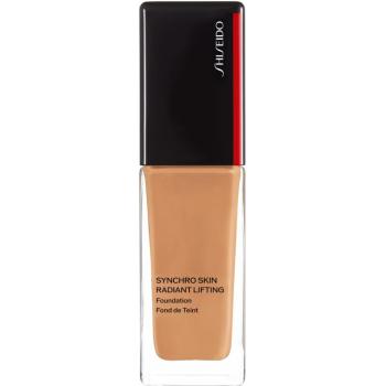 Shiseido Synchro Skin Radiant Lifting Foundation Advanced machiaj pentru lifting cu efect de stralucire SPF 30 culoare 410 Sunstone 30 ml