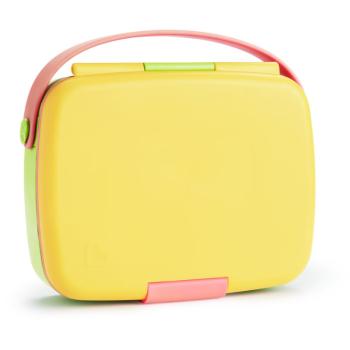 Munchkin Bento Box serviciu de masă pentru copii pentru copii Yellow 18 m+ 1 buc