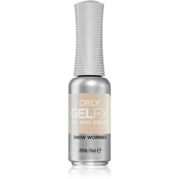 Orly Gelfx Gel unghii cu gel folosind UV / lampă cu LED culoare Snow Worries 9 ml