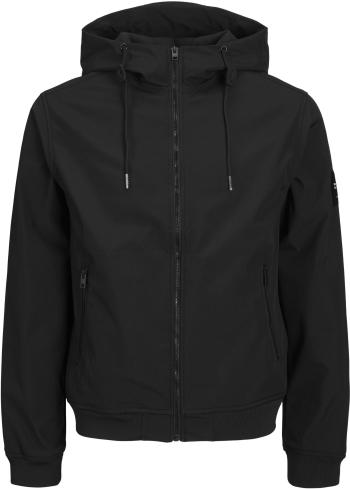 Jack&Jones PLUS Jachetă softshell pentru bărbați JJEBASIC 12236331 Black 6XL